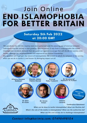 End Islamophobia for Better Britain