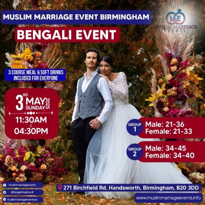Muslim Marriage Events Birmingham - Bengali Event