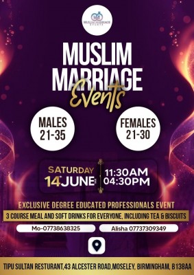 Birmingham Exclusive Degree Educated Professionals Marriage Event