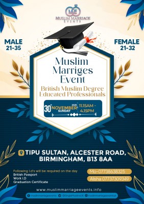 Birmingham Exclusive Degree Educated Professionals Marriage Event