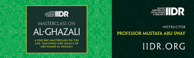 MasterClass on Al-Ghazali