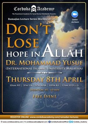 Don't Lose Hope in Allah