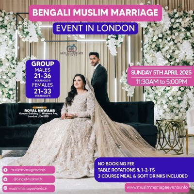 Muslim Marriage Events London - Bengali Event