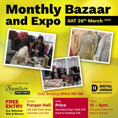 Monthly Bazaar and Expo - Leicester