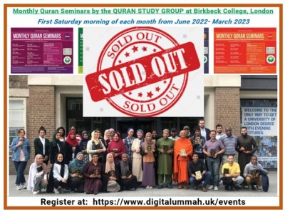 MONTHLY QURAN SEMINARS (QSG)