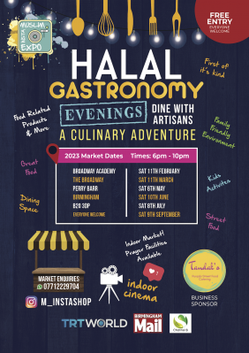 HALAL GASTRONOMY EVENINGS ARE BACK!