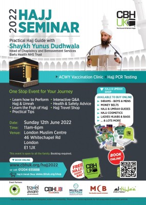 Hajj Seminar 2022 - LONDON