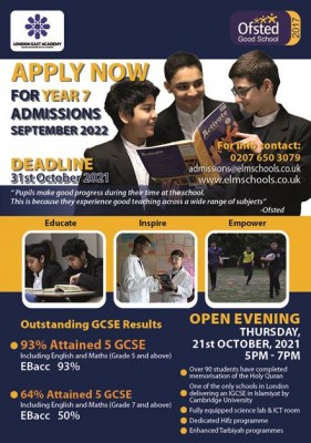 London East Academy Open Evening 
