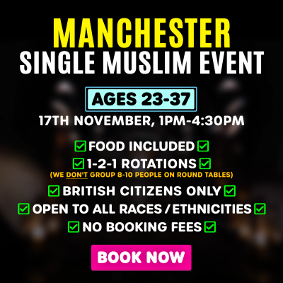 Muslim Marriage Events Manchester - Ages 22-37