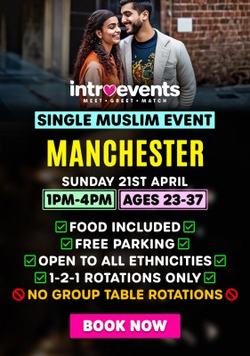 Muslim Marriage Events Manchester - Ages 23-37