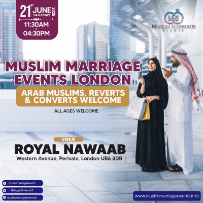 Arab, Converts & Reverts Muslim Marriage Event London