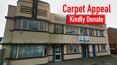 Urgently need to replace carpet for Masjid-Noor-ul-Islam, Linden Street Education Centre